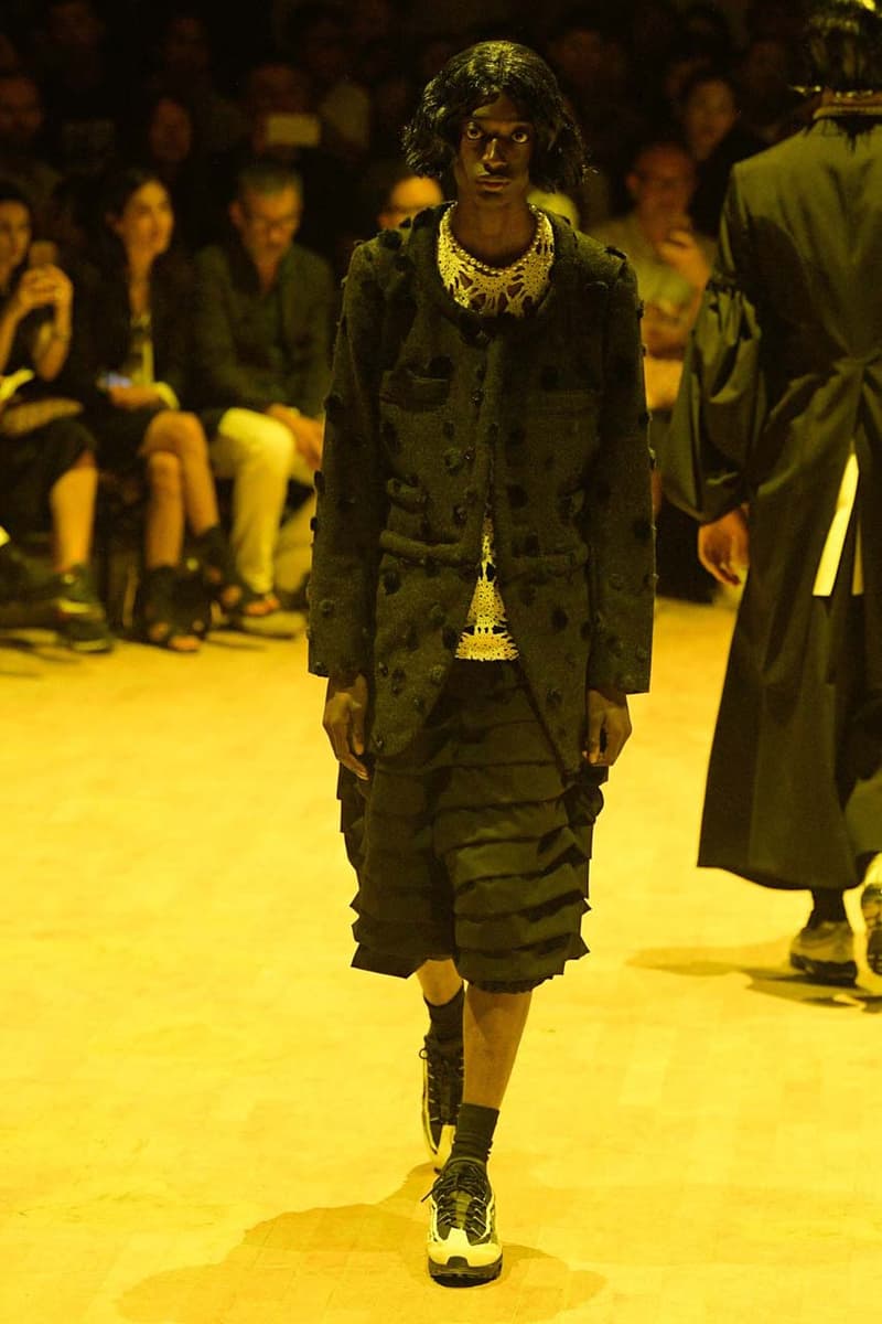 コム デ ギャルソン・オム プリュス COMME des GARÇONS HOMME PLUS SS20 Runway Show collection 春夏コレクション spring summer 2020 パリ ファッションウィーク paris fashion week pfw look air max 95 nike collaboration menswear