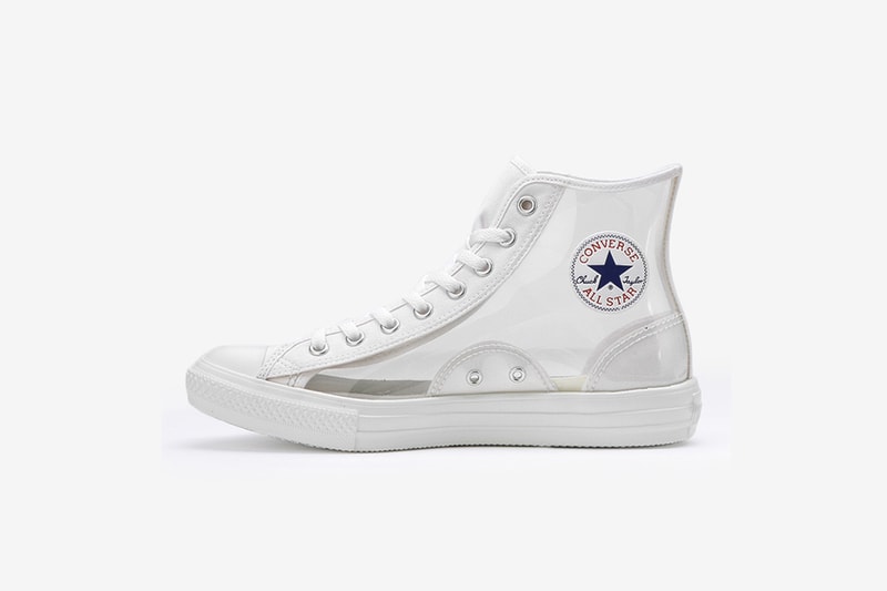 コンバース converse オール スター ライト スケルトン クリア 透明 all star light 新作