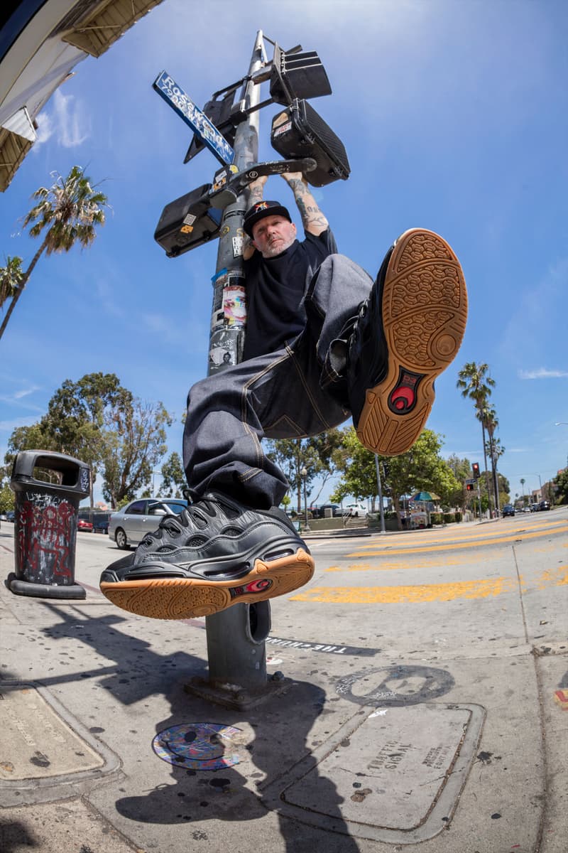 フレッド・ダースト ザ ハンドレッズ リンプビズキット Fred Durst The Hundreds x Osiris D3 Lookbook limp bizkit rap rock band skate shoes sports California looksbooks footwear sneakers