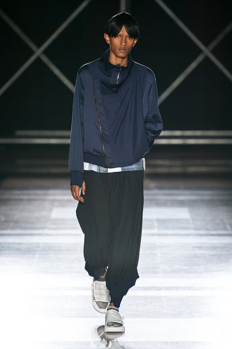フミト ガンリュウ Fumito Ganryu SS20 Runway Collection PFW Men's spring summer 2020 paris fashion week 丸龍文人 COMME des GARÇONS コム デ ギャルソン