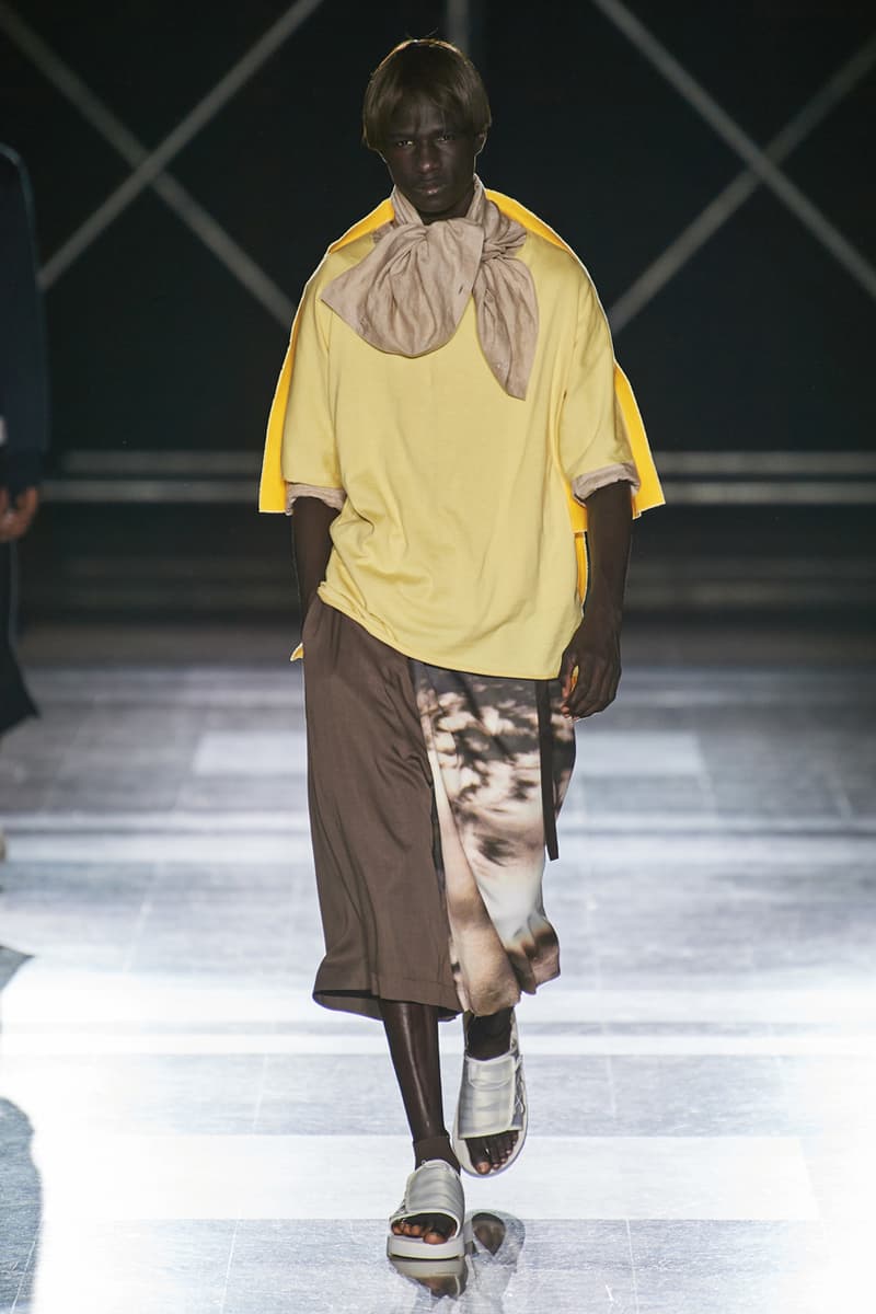 フミト ガンリュウ Fumito Ganryu SS20 Runway Collection PFW Men's spring summer 2020 paris fashion week 丸龍文人 COMME des GARÇONS コム デ ギャルソン