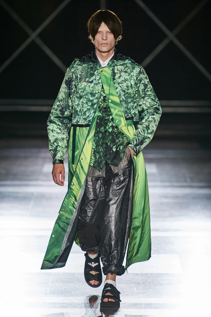 フミト ガンリュウ Fumito Ganryu SS20 Runway Collection PFW Men's spring summer 2020 paris fashion week 丸龍文人 COMME des GARÇONS コム デ ギャルソン