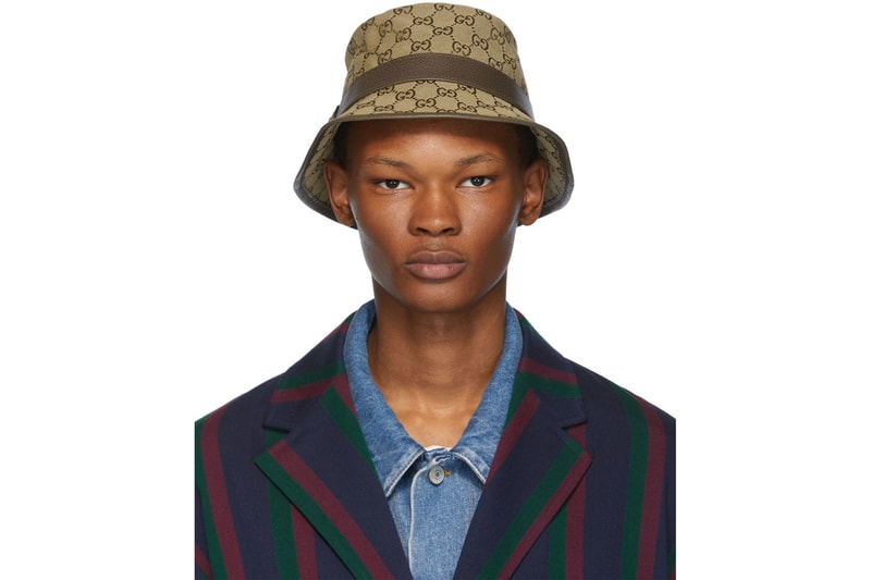 グッチ Gucci GG Logo Bucket Hat Release Brown Monogram モノグラム バケットハット