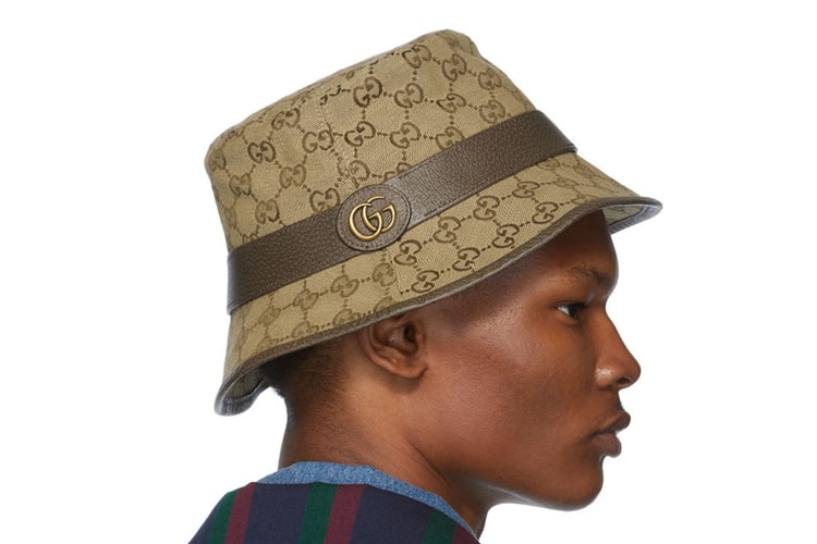 Gucci からアイコニックな“GGモノグラム”の総柄パターンを採用したバケットハットが登場