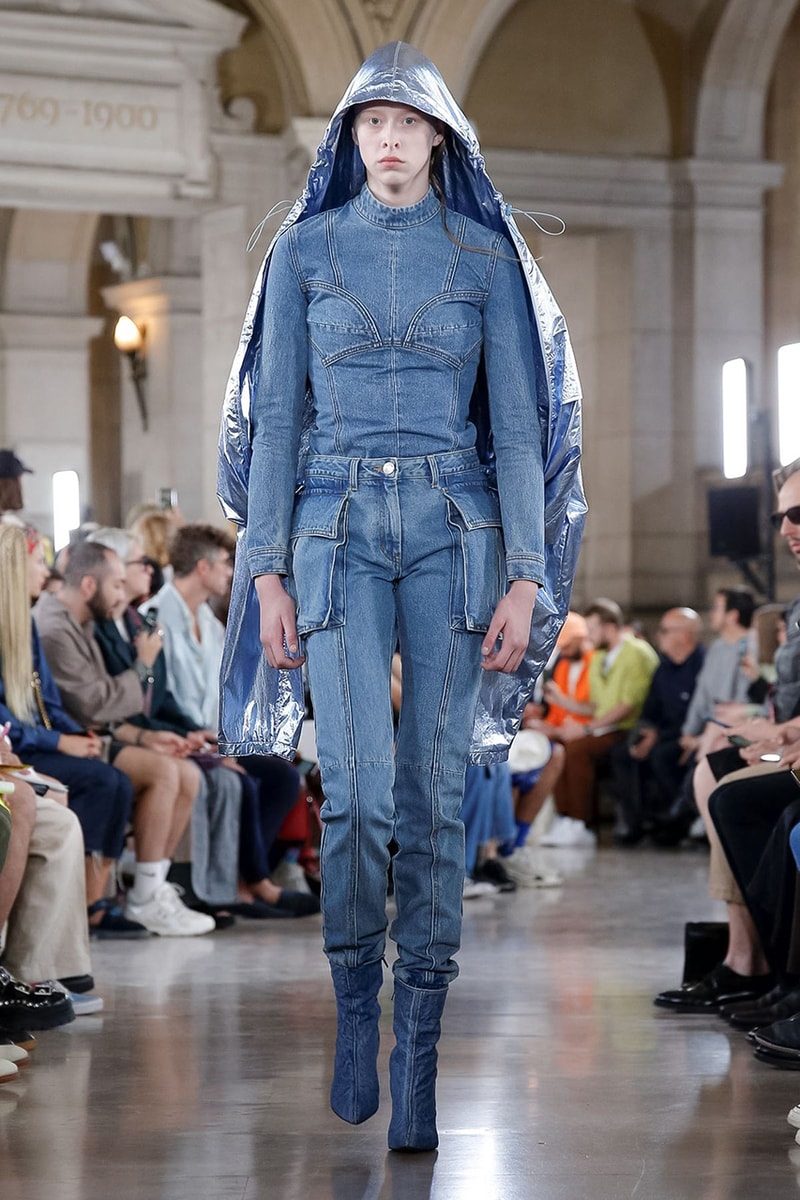 ジュン・ジー JUUN. J パリ ファッションウィーク Paris Fashion Week Men's 2020 春夏コレクション Spring/Summer 2020 Runway Presentation Men's Women's Collection Closer Look Images Shots Leather Technical Gothic Future Military Inspired Outerwear