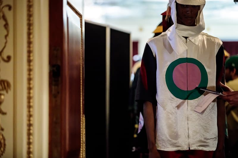 キコ コスタディノフ Kiko Kostadinov Spring/Summer 2020 Backstage LFW:M London Fashion Week: Men's Asics Collaboration Affix Works