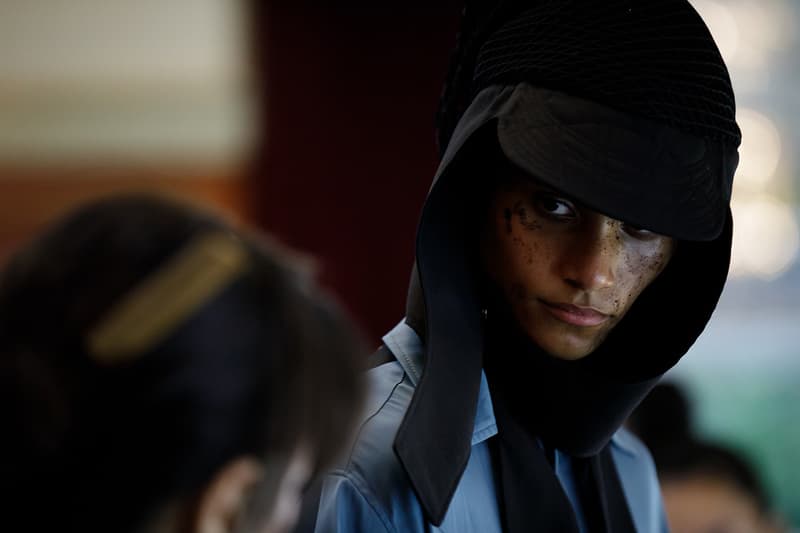 キコ コスタディノフ Kiko Kostadinov Spring/Summer 2020 Backstage LFW:M London Fashion Week: Men's Asics Collaboration Affix Works