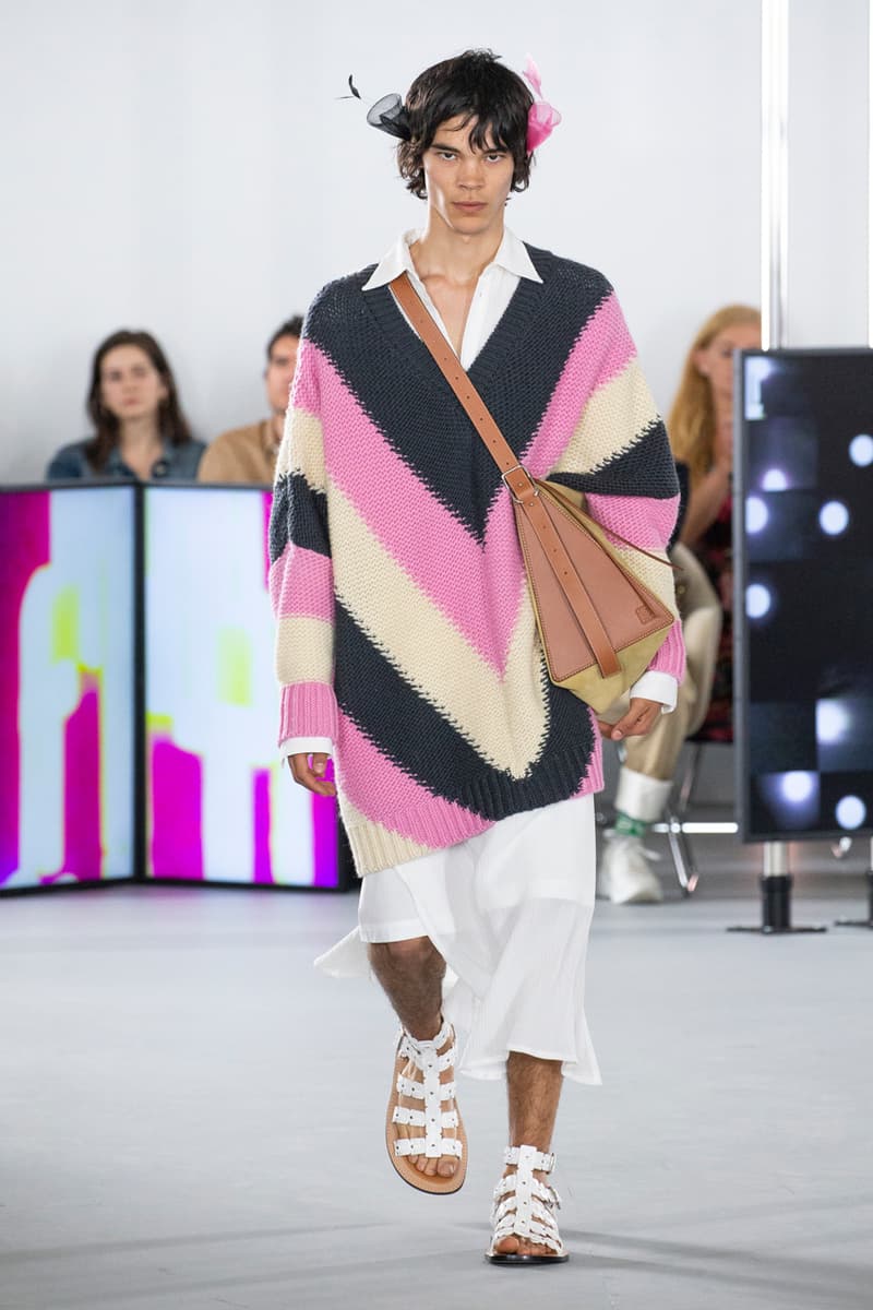 ロエベ 2020年春夏コレクション loewe spring summer 2020 mens runway show collection paris fashion week