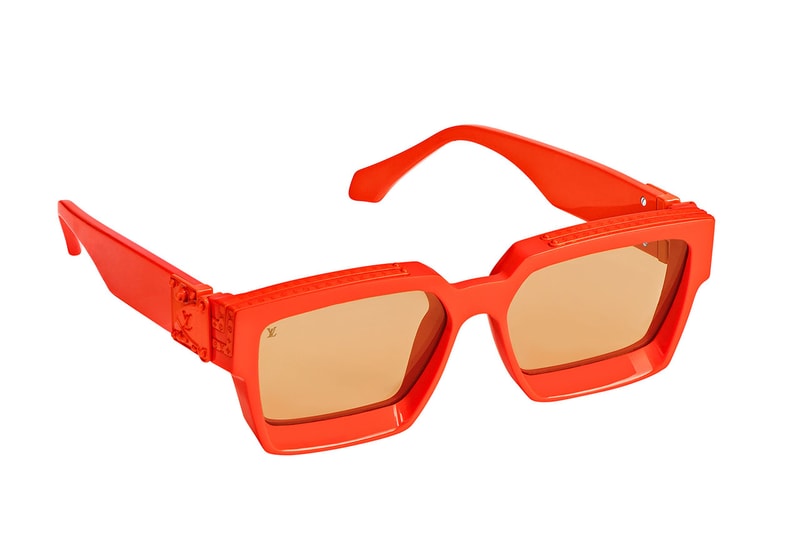 Virgil Abloh Louis Vuitton Orange Capsule at MCA chicago museum contemporary art menswear glasses