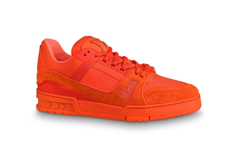 Virgil Abloh Louis Vuitton Orange Capsule at MCA chicago museum contemporary art menswear glasses