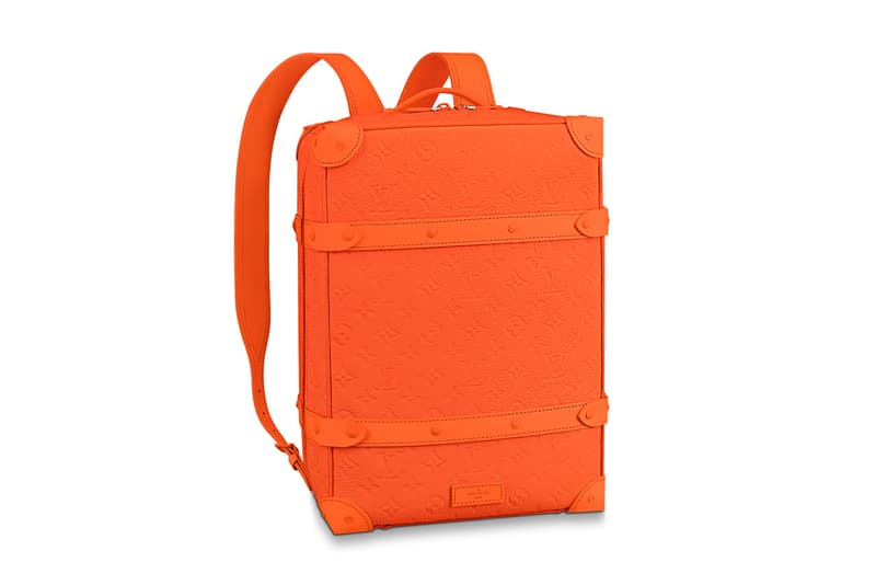 Virgil Abloh Louis Vuitton Orange Capsule at MCA chicago museum contemporary art menswear glasses