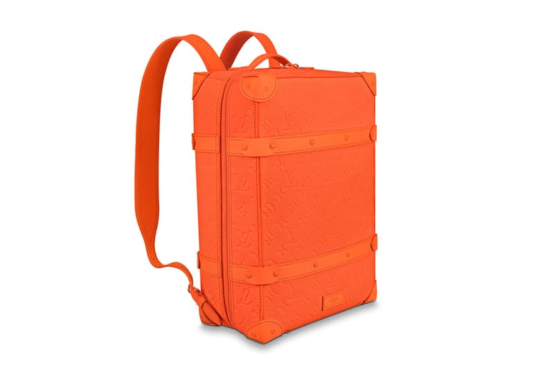 Virgil Abloh Louis Vuitton Orange Capsule at MCA chicago museum contemporary art menswear glasses