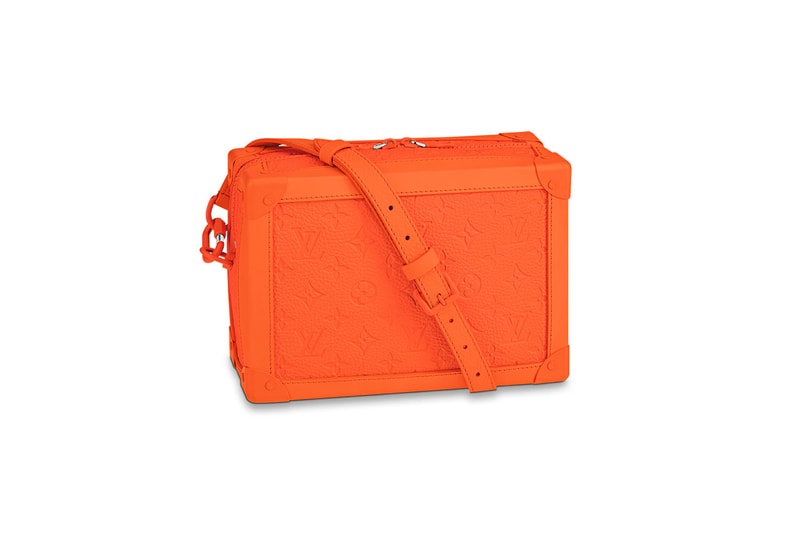 Virgil Abloh Louis Vuitton Orange Capsule at MCA chicago museum contemporary art menswear glasses