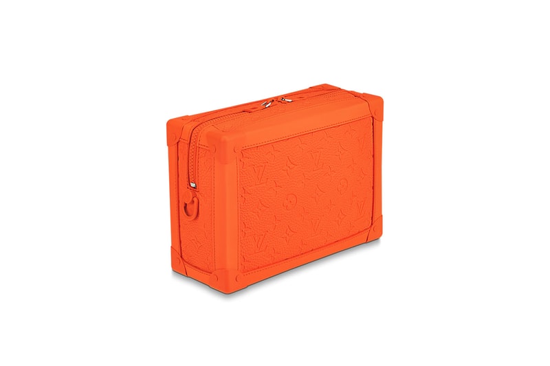 Virgil Abloh Louis Vuitton Orange Capsule at MCA chicago museum contemporary art menswear glasses