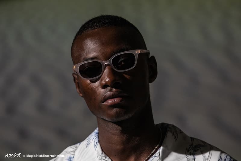 A.D.S.R. サングラス マジックスティック MAGIC STICK オンライン ブラック ホワイト コラボレーション CALIBRE キャリバー