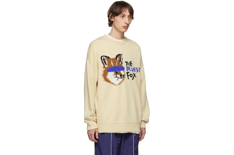 MAISON KITSUNÉ メゾン キツネが ADER ERROR アーダーエラーのタッグを組んだ新作ニットウェアをリリース