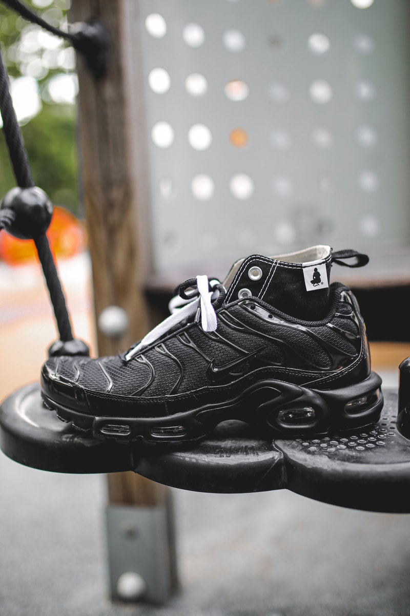 WWWESH STUDIO & Heightened's Nike Air Max Tn/Converse Chuck Taylor Hybrid sneakers custom sneakers