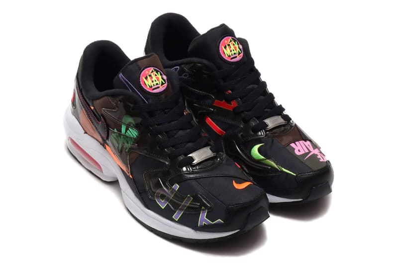 アトモス nike atmos エアマックス ナイキ 新作 コラボ Air Max2 Light atmos “Black” 黒 ブラック 