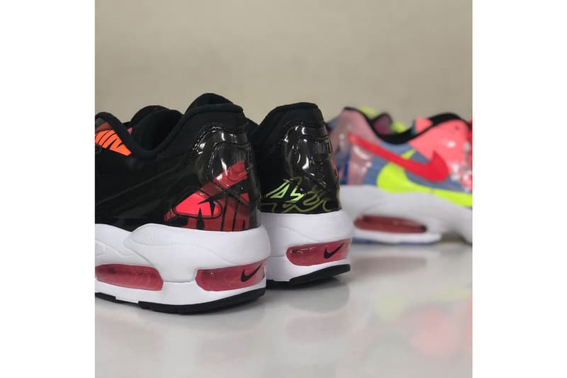 Nike ナイキ アトモス atmos エアマックス Air Max2 Light QS  atmos ブラック 裏カラー モデル 発売 