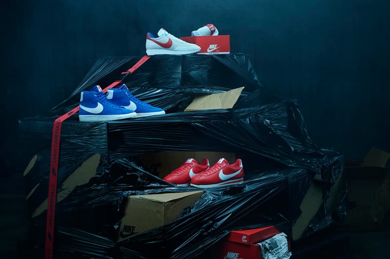 ナイキ nike ストレンジャー・シングス stranger things コラボ スニーカー アパレル コルテッツ ブレザー テイルウィンド