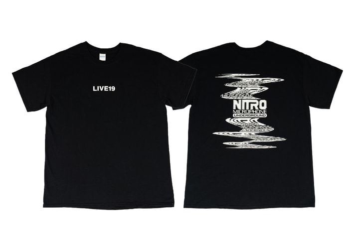 NITRO MICROPHONE UNDERGROUND が “LIVE19” の会場限定で販売するオフィシャルグッズを独占先行公開