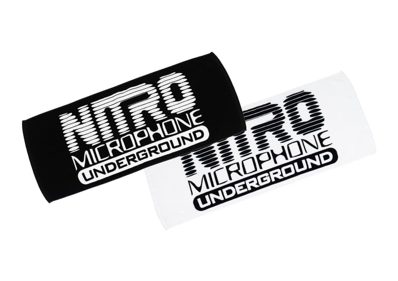 ニトロ・マイクロフォン・アンダーグラウンド NITRO MICROPHONE UNDERGROUND Tシャツ タオル ステッカー グッズ SHURE G- SHOCK DSPATCH New Era UGG RAP TEE ラバーバンド