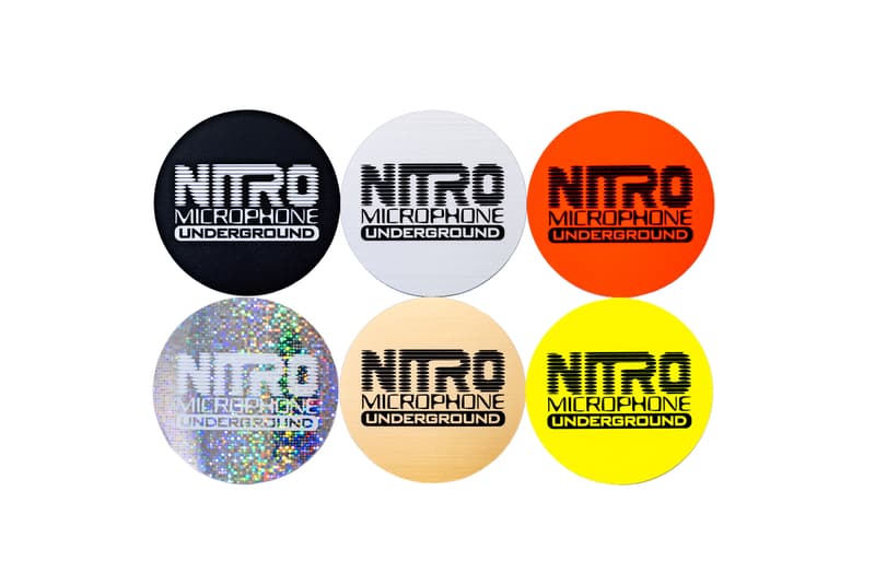 ニトロ・マイクロフォン・アンダーグラウンド NITRO MICROPHONE UNDERGROUND Tシャツ タオル ステッカー グッズ SHURE G- SHOCK DSPATCH New Era UGG RAP TEE ラバーバンド