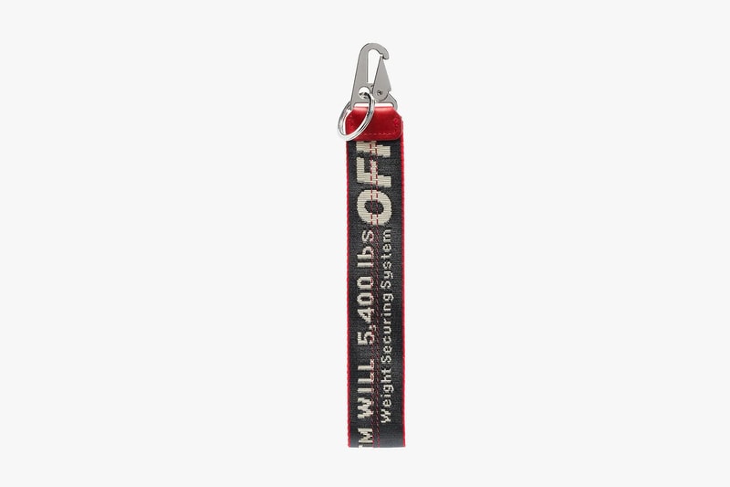 オフホワイト Off-White™️ がインダストリアル・ロゴキーリングの新作を発売 Virgil Abloh（ヴァージル・アブロー）