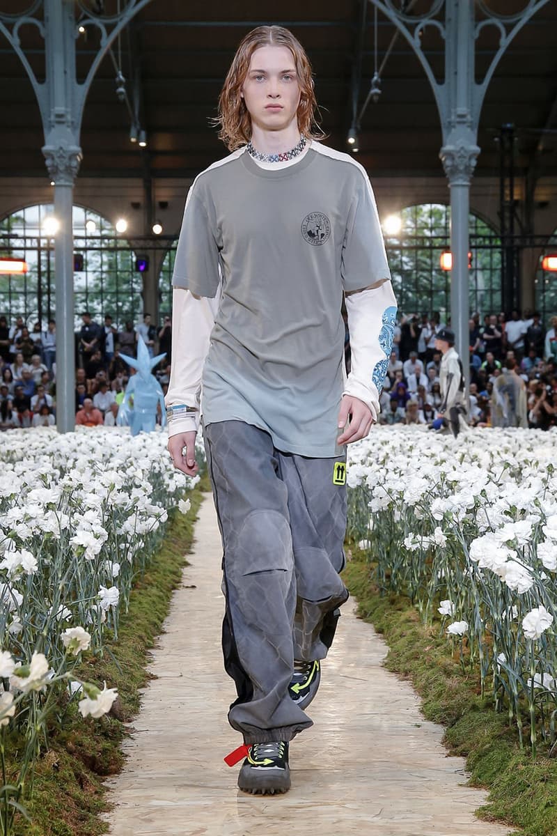 オフホワイト off white Virgil Abloh ヴァージル・アブロー spring summer 2020 ss20 paris fashion week virgil abloh futura nike runway backstage full collection look collaborations pfw mens menswear