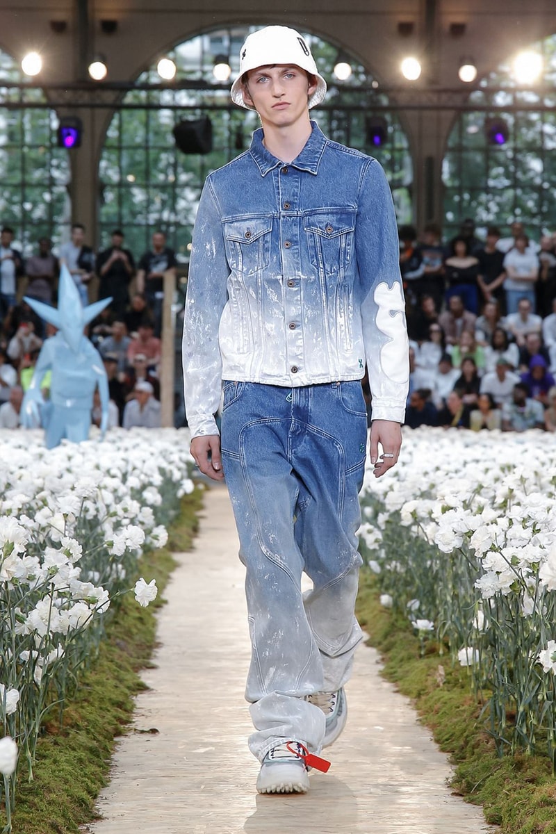 オフホワイト off white Virgil Abloh ヴァージル・アブロー spring summer 2020 ss20 paris fashion week virgil abloh futura nike runway backstage full collection look collaborations pfw mens menswear