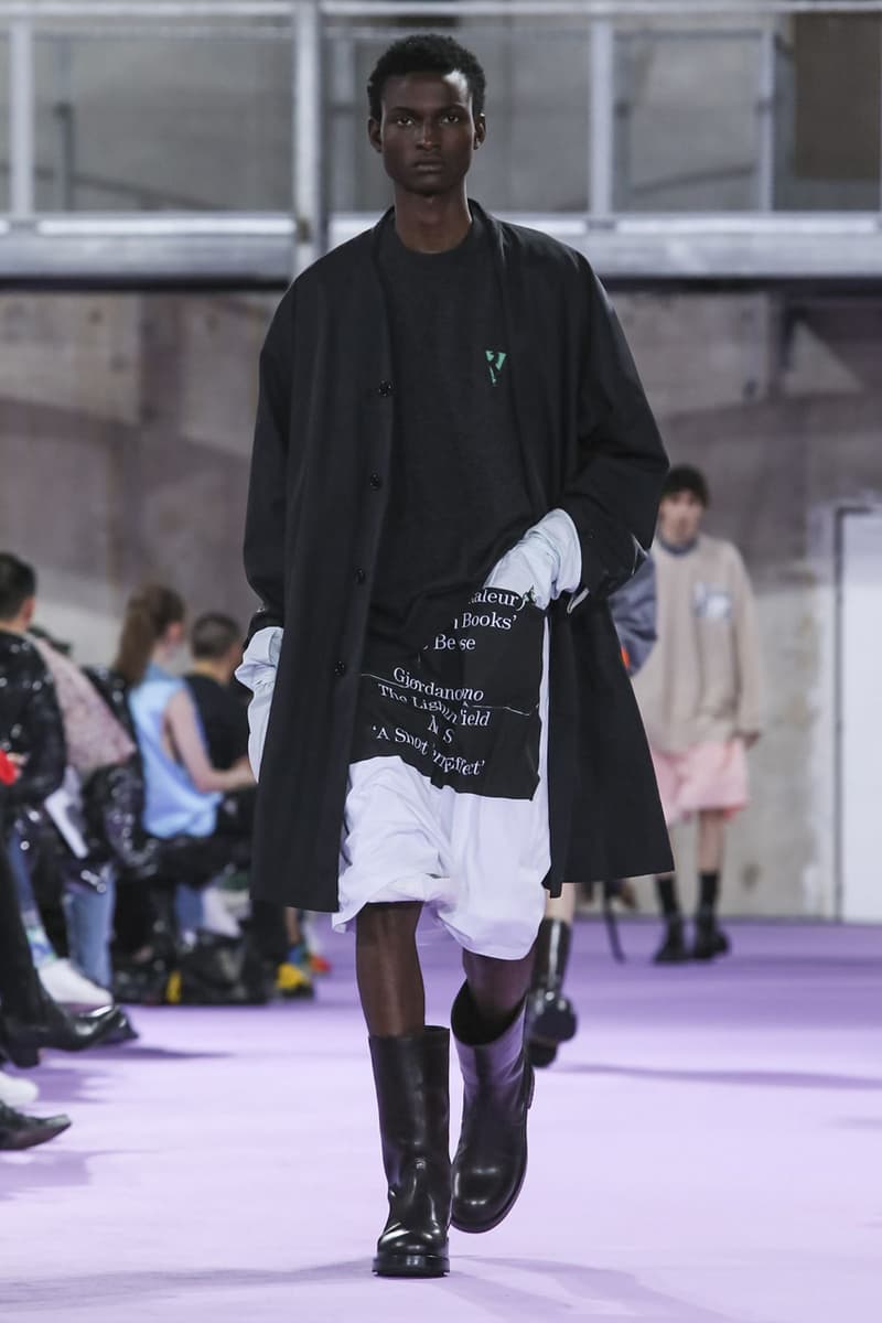 ラフシモンズ 2020年春夏コレクション Raf Simons Spring/Summer 2020 Runway Collection paris fashion week pfw ss20 menswear presentation show