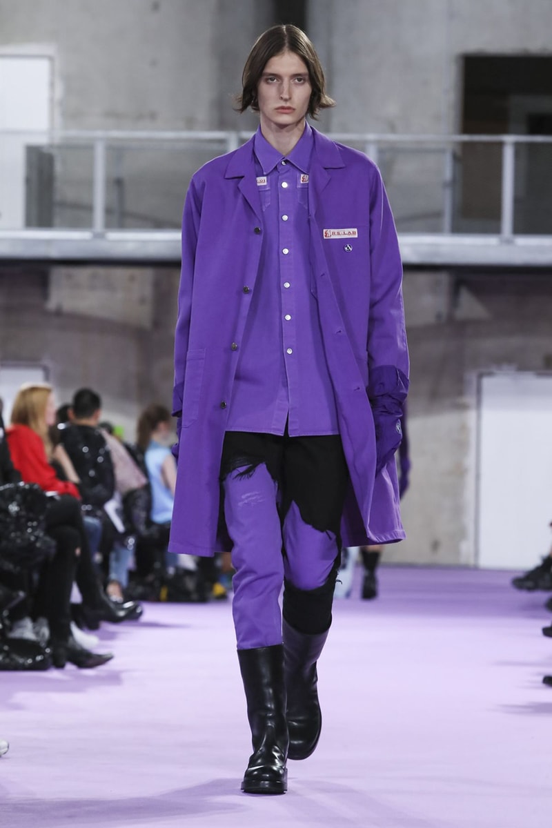 ラフシモンズ 2020年春夏コレクション Raf Simons Spring/Summer 2020 Runway Collection paris fashion week pfw ss20 menswear presentation show