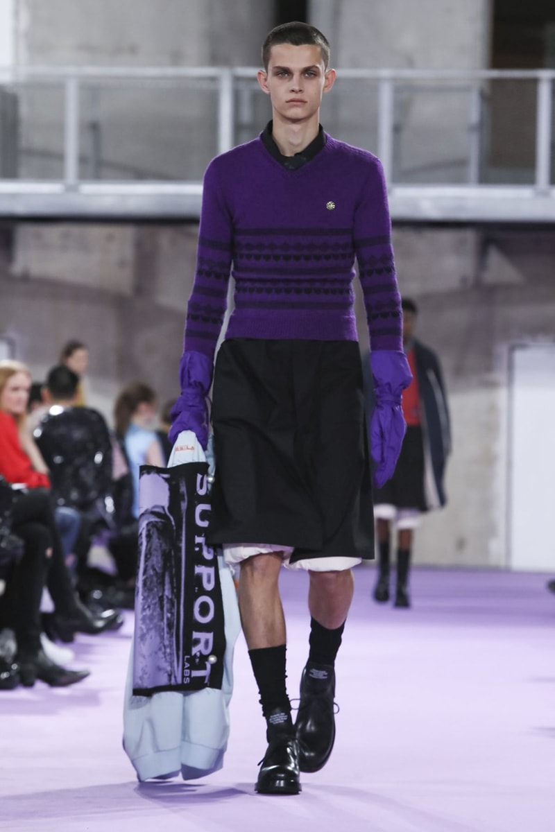 ラフシモンズ 2020年春夏コレクション Raf Simons Spring/Summer 2020 Runway Collection paris fashion week pfw ss20 menswear presentation show