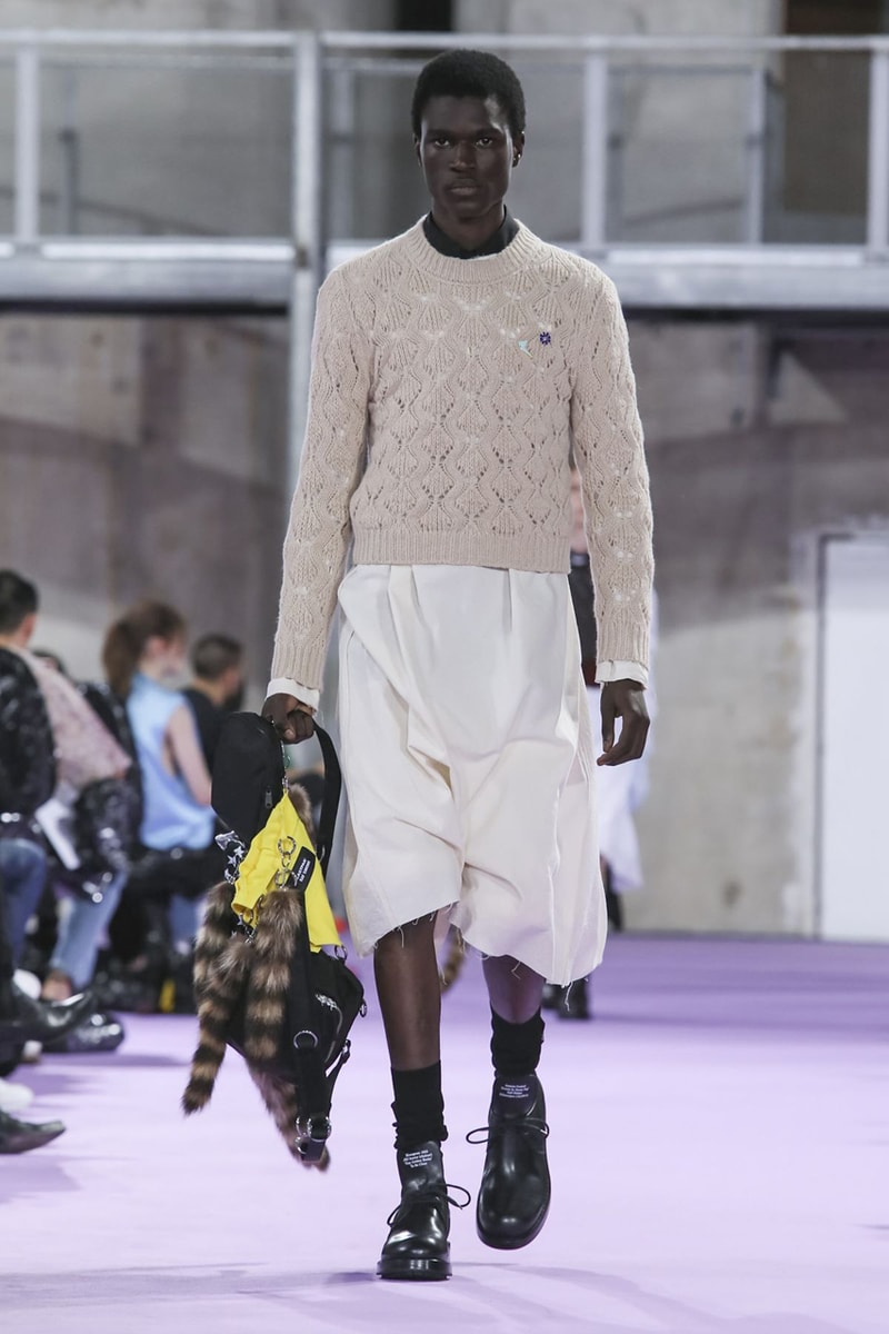 ラフシモンズ 2020年春夏コレクション Raf Simons Spring/Summer 2020 Runway Collection paris fashion week pfw ss20 menswear presentation show