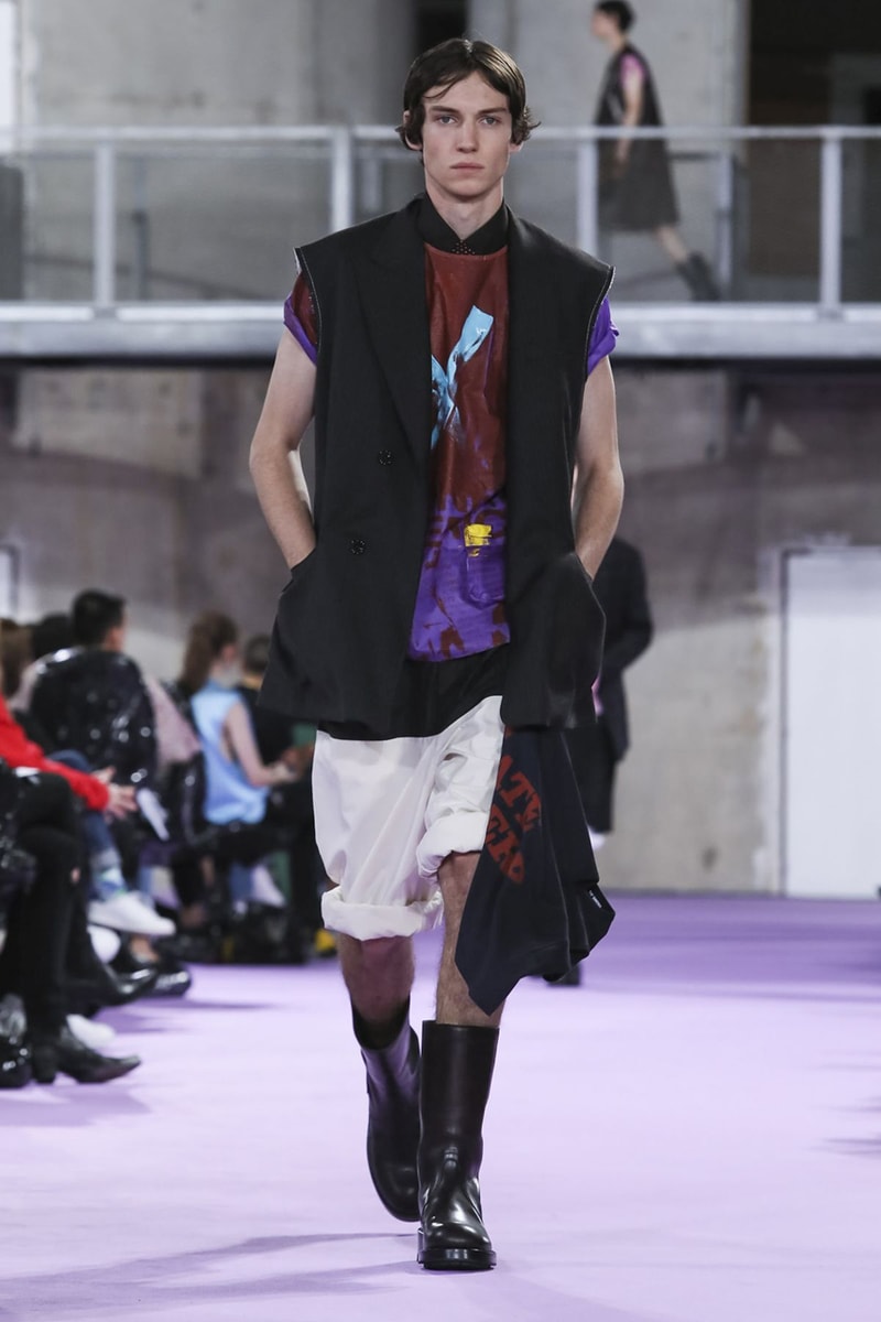 ラフシモンズ 2020年春夏コレクション Raf Simons Spring/Summer 2020 Runway Collection paris fashion week pfw ss20 menswear presentation show