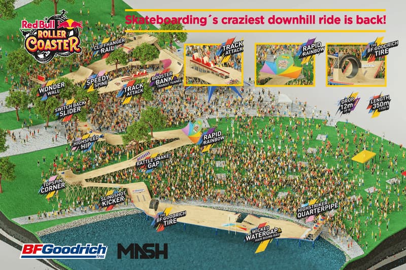 スケートボードダウンヒル大会 Red Bull Roller Coaster 19 の様子が Red Bull Tv にて無料生中継配信 Hypebeast Jp