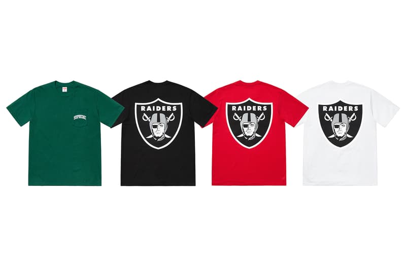 シュプリーム supreme NFL '47 raiders レイダース 最新 コラボ コレクション
