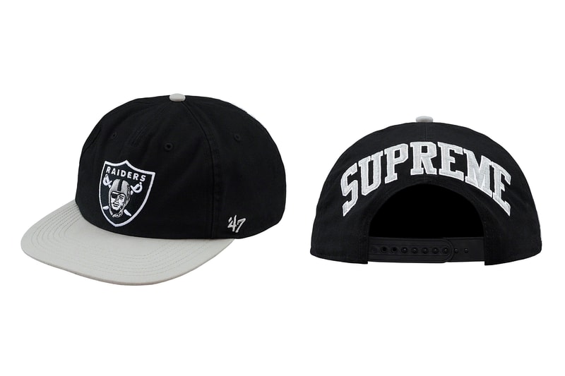 シュプリーム supreme NFL '47 raiders レイダース 最新 コラボ コレクション
