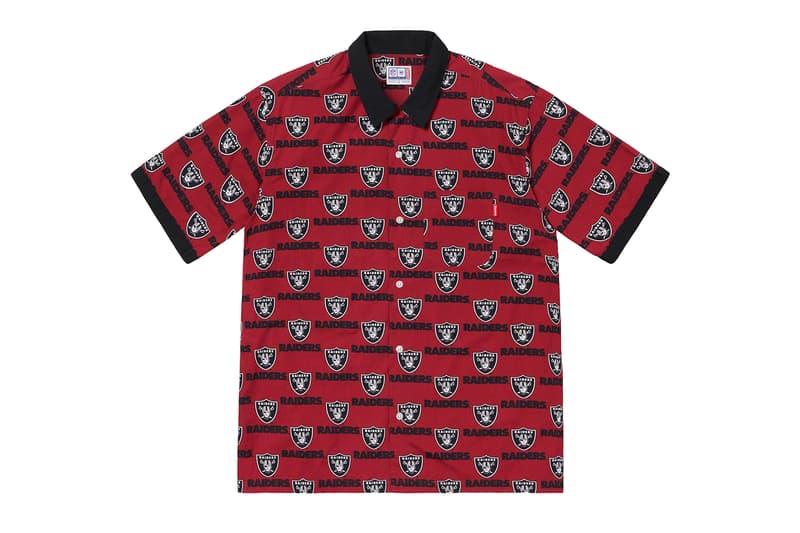 シュプリーム supreme NFL '47 raiders レイダース 最新 コラボ コレクション