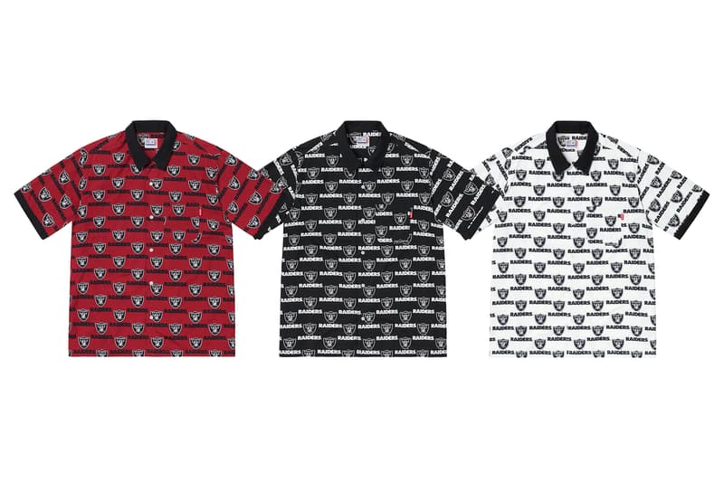 シュプリーム supreme NFL '47 raiders レイダース 最新 コラボ コレクション