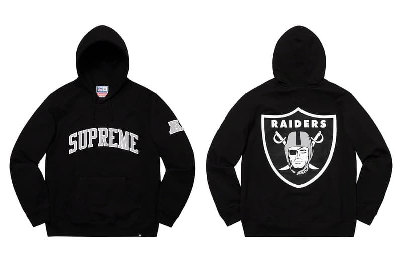 シュプリーム supreme NFL '47 raiders レイダース 最新 コラボ コレクション