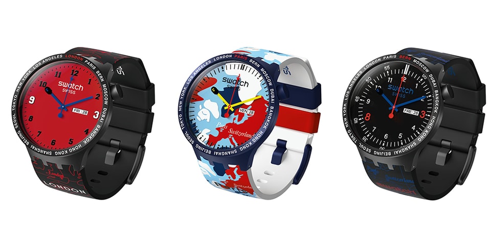 ア・ベイシング・エイプ x スウォッチによるコラボウォッチが登場 