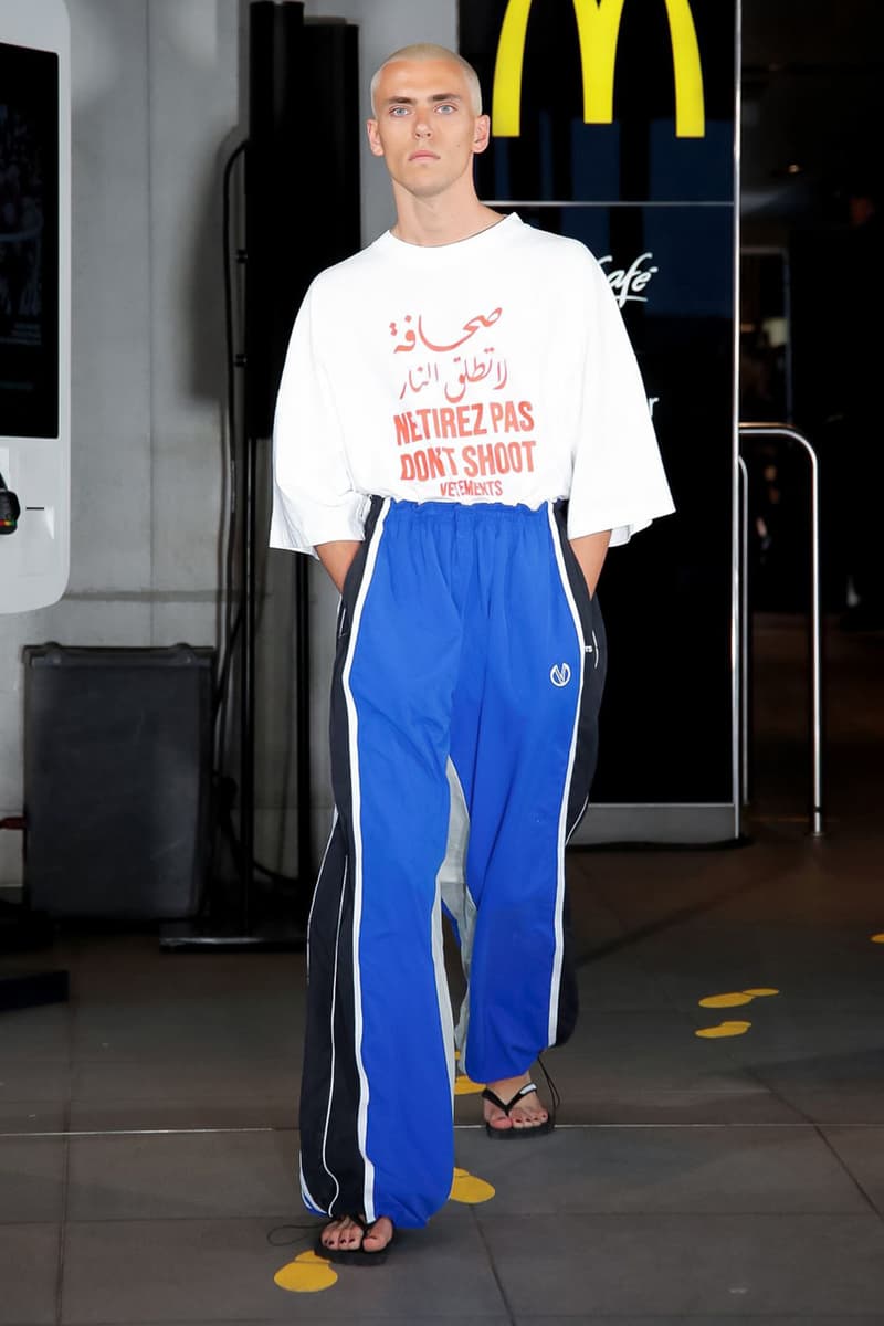 ヴェトモン Vetements デムナ Spring/Summer 2020 Runway Collection presentation ss20 paris fashion week pfw demna gvasalia 
