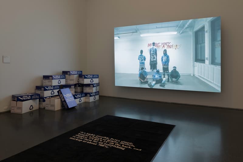 ヴァージル・アブロー virgil abloh シカゴ MCA 美術館個展 FIGURES OF SPEECH 回顧展 展示 風景 