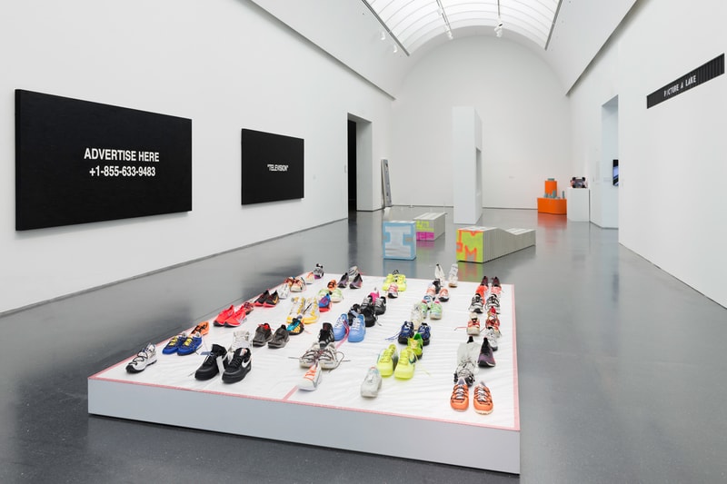 ヴァージル・アブロー virgil abloh シカゴ MCA 美術館個展 FIGURES OF SPEECH 回顧展 展示 風景 