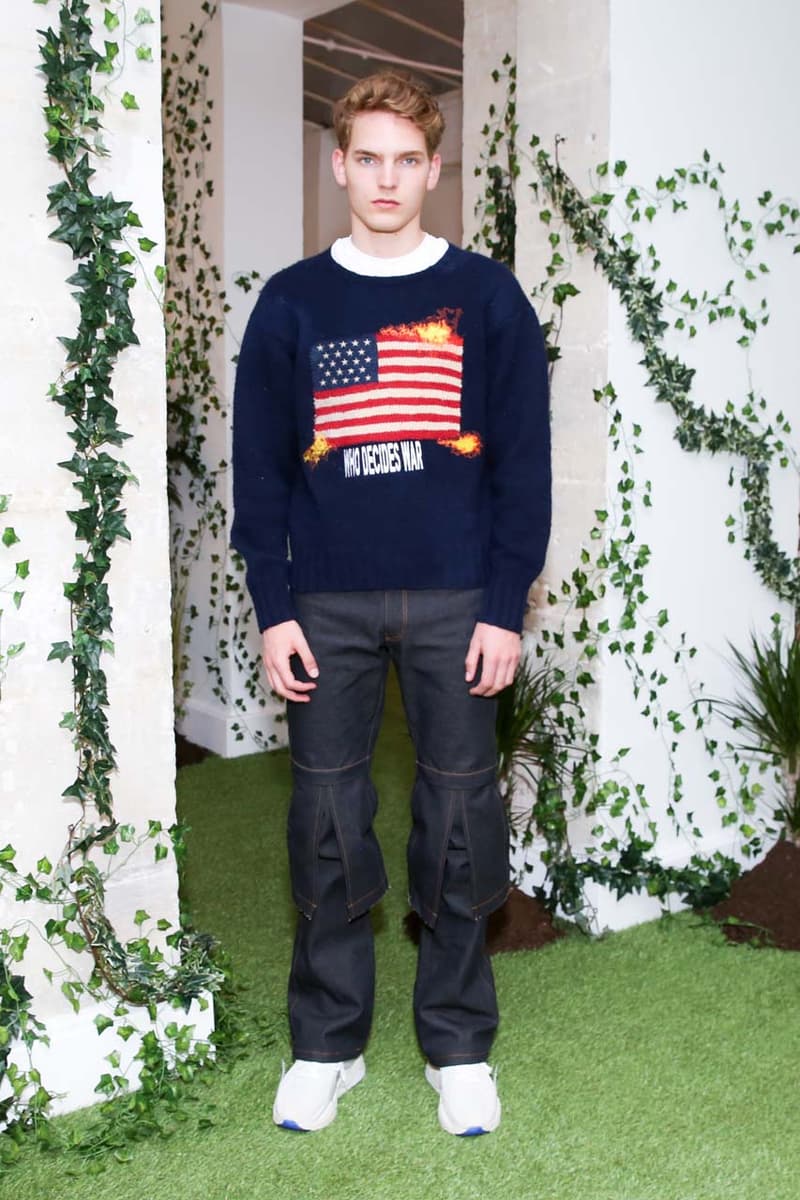 エヴ ブラバド 新ライン フー ディサイズ ウォー Everard Bravado's WHO DECIDES WAR SS2020 Runway Show spring summer 2020 collection mens pfw paris fashion week show