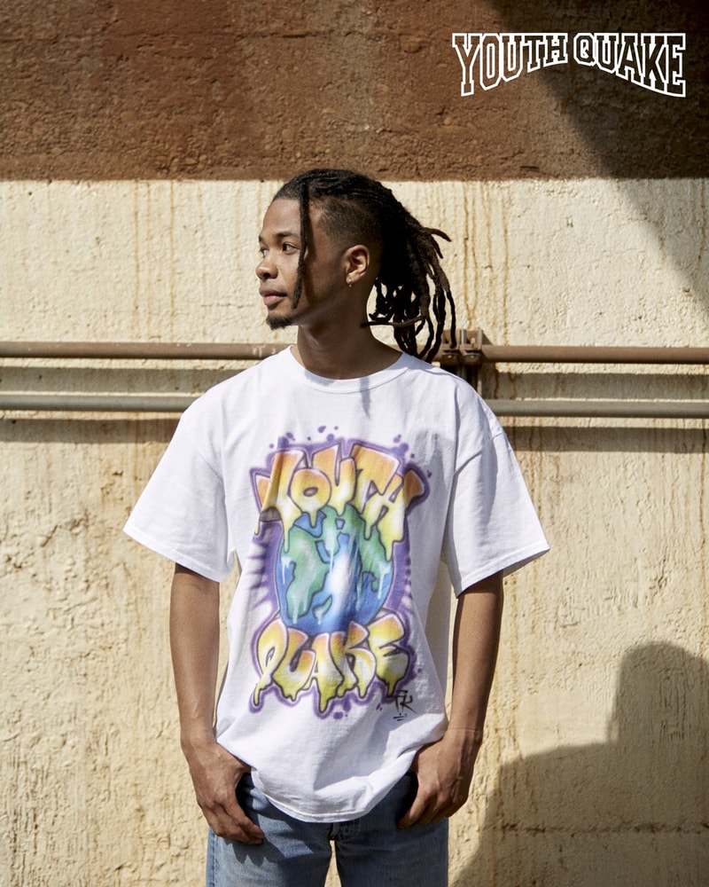 YouthQuake ユースクエイク Tシャツ VERDY CreativeDrugStore 上岡拓也 ヴェルディ クリエイティブドラッグストア