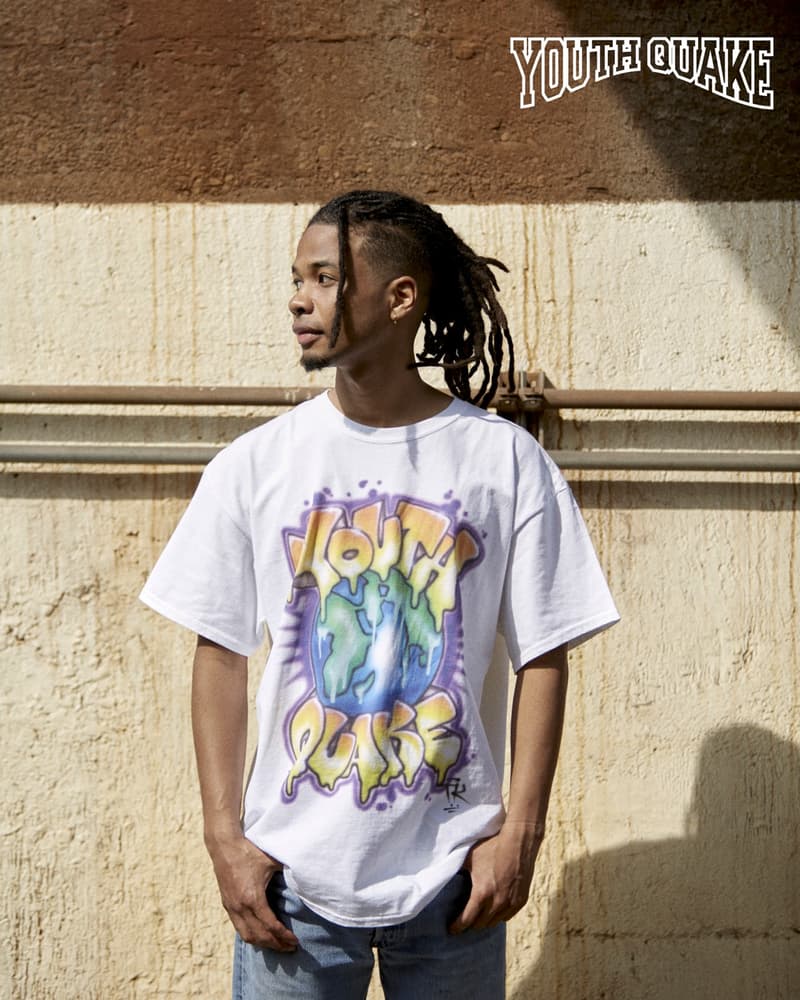 YouthQuake ユースクエイク Tシャツ VERDY CreativeDrugStore 上岡拓也 ヴェルディ クリエイティブドラッグストア