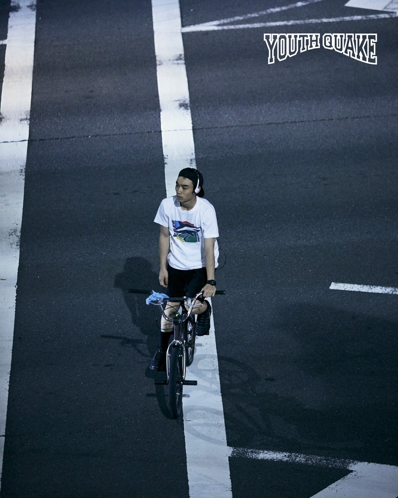 YouthQuake ユースクエイク Tシャツ VERDY CreativeDrugStore 上岡拓也 ヴェルディ クリエイティブドラッグストア