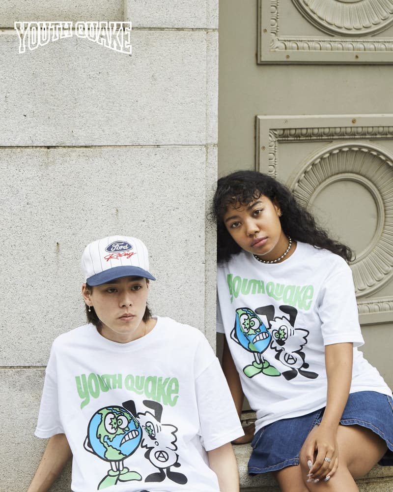 YouthQuake ユースクエイク Tシャツ VERDY CreativeDrugStore 上岡拓也 ヴェルディ クリエイティブドラッグストア